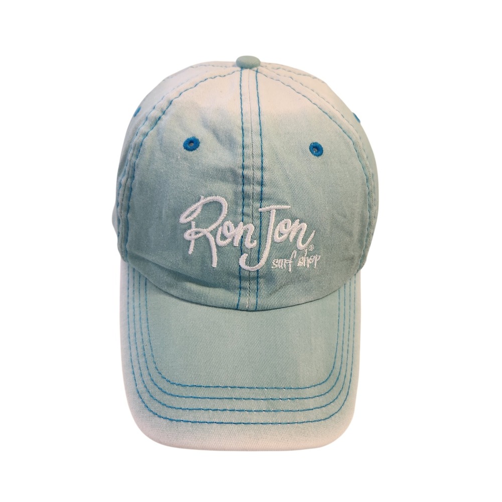 Ron Jon Surf Shop‎ Mens Baseball Cap Blue Tie Dye Summer Beach Style Adjustable